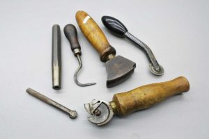 Vintage Unusually Shaped Leather Punches