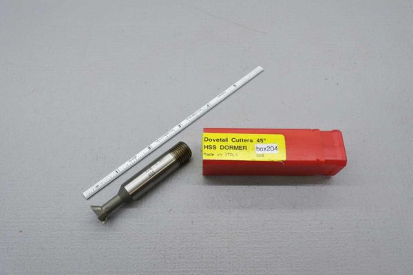 Dormer 45 Deg Dovetail Cutter