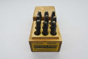 Hoggson USA 1/8" Roman Number Set