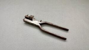 Stitching Hole Leather Pliers Maker Worn 7" Long In Good Working Condition