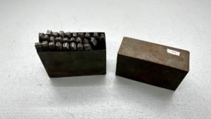 Leyland 3/16" Letter Set In Metal Case