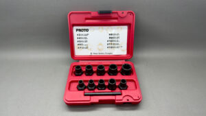 Proto USA J69X00 10pc Extractor Set 1/4-5/8" as new in the box