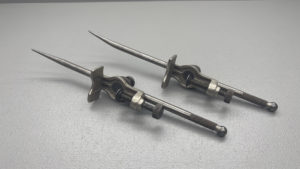Starrett USA Set of 2 Curved Point Trammels In Good Condition