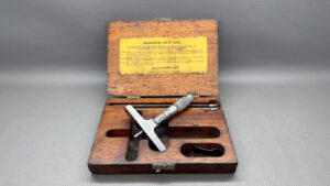 Lufkin No 513 Depth Micrometer 0 - 3"  IOB In Good Working Condition