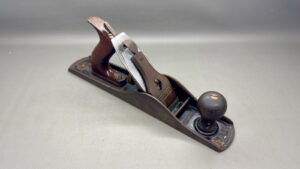 Stanley Bailey No 5 Bench Plane SW Cutter Repaired Tote - Solid 