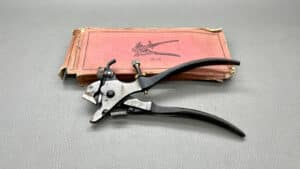 Very Ornate Sawset In Its Original Box, Looks Unused