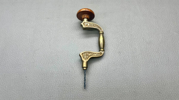 Miniature Brace In Brass Engraved By PNTC In Top Condition