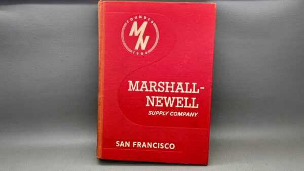 Marshall-Newell Supply Co Catalog 61 tools valves and pipe builders hardware industrial supplies, hardcover, 1959, 640 Pages