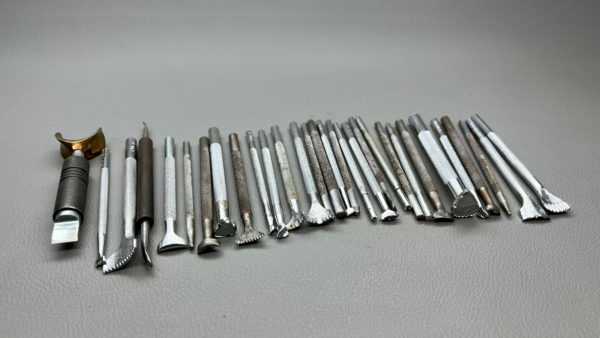Leather Stamping Tools - Various In Good Condition