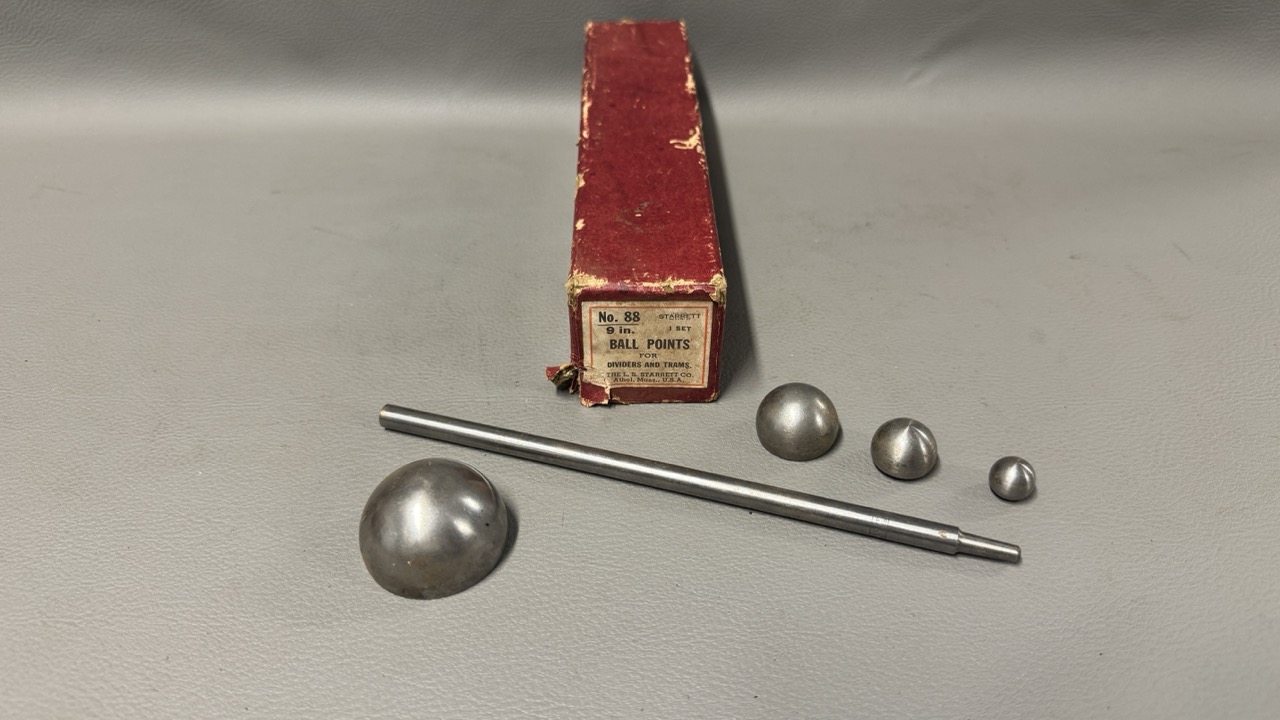 Starrett USA No88 9” Ball Points