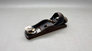 Stanley Low Angle Block Plane No 60 1/2 Has Adjustable Mouth In Good Condition