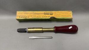 Yankee 30A Spiral -Ratchet Screwdriver In The Original Box.
