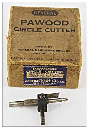 General Pawood Circle Cutter Iob, This One Is The Junior.