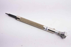 Jeweler's screwdriver and push tool