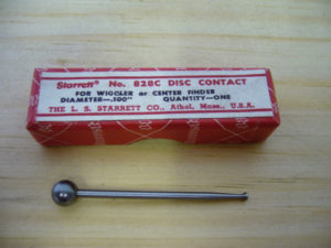 Starrett Disc Contact 828C - Wiggler Or Center Finder.