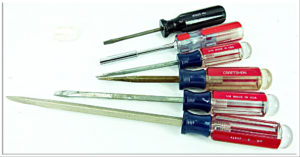 Craftsman Usa Screwdriver Set, Black One Is Rosco Usa.
