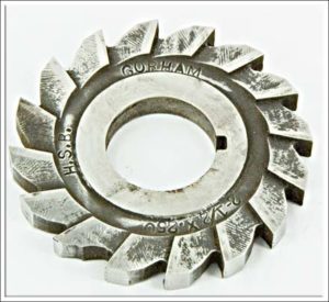Gorham 2 1/2 X 1/2 Slitting Saw, 3/4" Bore Hole.