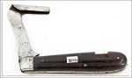 Hibbard Spence Bartlett Co Knife, Timber Handle.