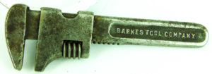 Barnes Tool Co Vintage Wrench, 5 1/2".