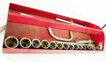 Etc Japan 1/2" Socket Set, Imperial, 1 1/4 - 7/16".