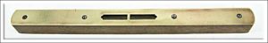 Brass Top 12" Level, Maker Worn F, Vial Is Good, Nice Clean One.