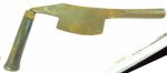 Coopers Jigger Knife Or Cooper's Chamfer Draw Knife, 6" Edge, Very Heavy, Some Pitting.