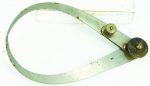 Starrett Usa 6 1/2" Lock Caliper With Micro Adjustment.