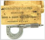 Brown & Sharpe 0 -1" Micrometer Iob.