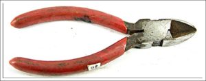Maker Worn Side Cutter Pliers, 5".