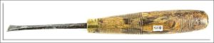 S J Addis Fishtail Carving Chisel 12Mm, A Little Pitting, Good Handle.