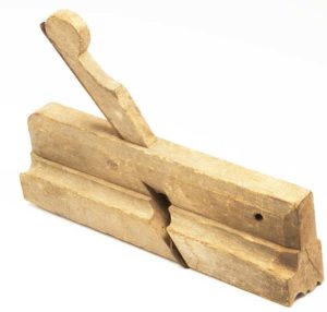 Nice Wood Plane, Cove And Bead, Hange Hole, Maker Is Worn But Partially There.