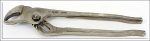 German Channel Lock Pliers, Curved Jaw.