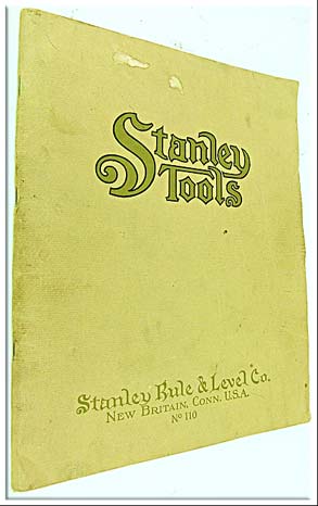 Stanley Tools #110 Tool Catalogue, 61 Pages Reprint Roger Smith, 230 X 284Mm.