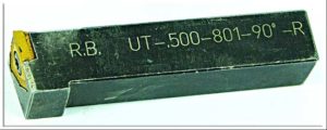R.B. Ut-500-801-90Deg - RLathe Tool Holder, 12Mm Sqr X 63Mm.