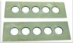 Engineers Parallels, 6 X 1 3/4 X 1/8", Holes Are 3/4".