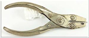 Millers Falls Parallel Pliers With Narrow Punch, 5".