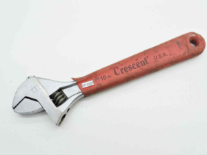Crescent Shifter 10" USA, Forged Crestoloy Steel