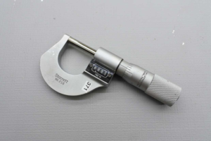 Starrett USA No. 216 Digital Micrometer With Carbide Tips