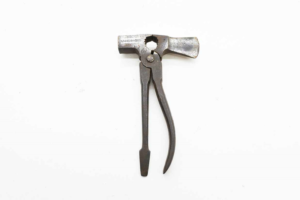 German Combination Tool, 6" Long, Hammer, Pliers, Hatchet, Screwdriver,