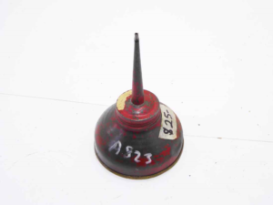 Oil Can 3 1/2" round x 5 1/2"high