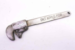 Vintage 7" long patent applied for wrench