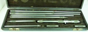 Starrett Inside Micrometre In The Original Case 4 - 32".
