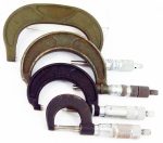 Micrometer Set, 3-4" Craftsman Usa, 2-3" Craftsman Usa, 1-2" Powercraft Usa, 0-1" W M Welch Usa, These Are All Working Well.