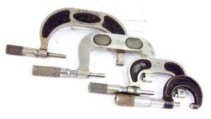 Micrometer Set Usa Made, 3-4 Fleming, 2-3" Central Tool, 1-2" Brown & Sharpe, 0-1" Usa, These Are All Working Well.