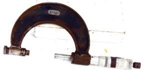 Moore & Wright #940 Micrometer, This Is Just The 1-2", Micro Adjustment Needs Work.