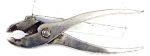 National Pliers, Patent 1901, 7" Long With Side Hammer.