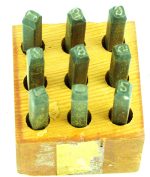 Young Usa 1/8" Number Set.