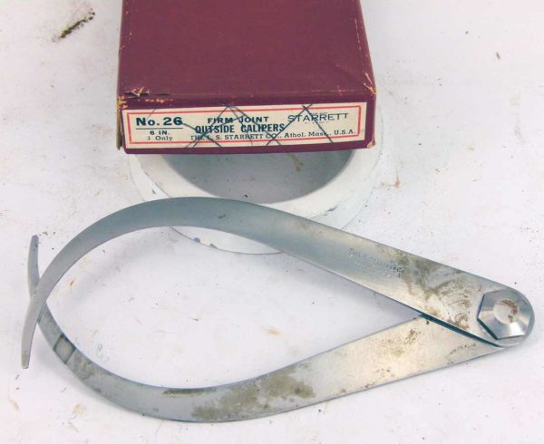 Starrett #26 Firm Joint Calipers. As New.