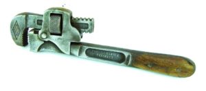 H D Smith Perfect Handle Timber Infill Wrench, 10".