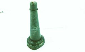 The Master Mfg Co Litchfield, Oil Cap Metal Patent 1926, Has Some Dents But Has Cap.